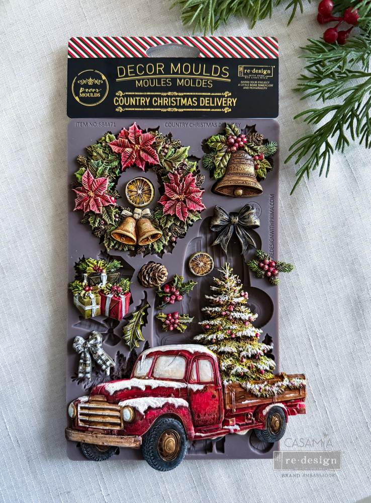 Decor Moulds® - Country Christmas Delivery