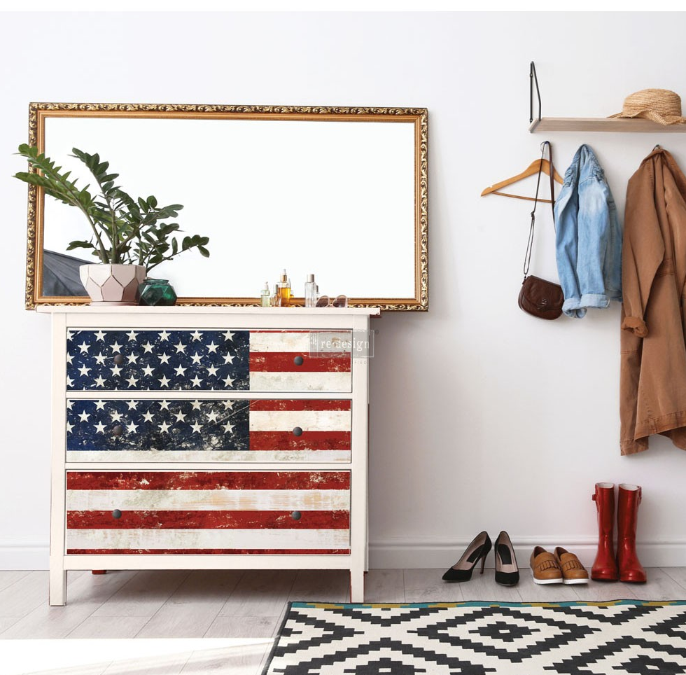 Redesign Décor Transfers® – America size 23″x 30″