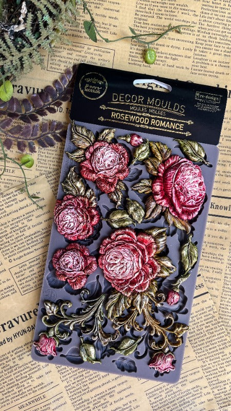 Decor Moulds® – Rosewood Romance – 1 pc