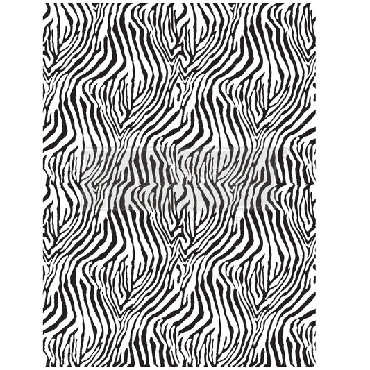 Redesign Decor Transfers® – Zebra design size 24″ X 32