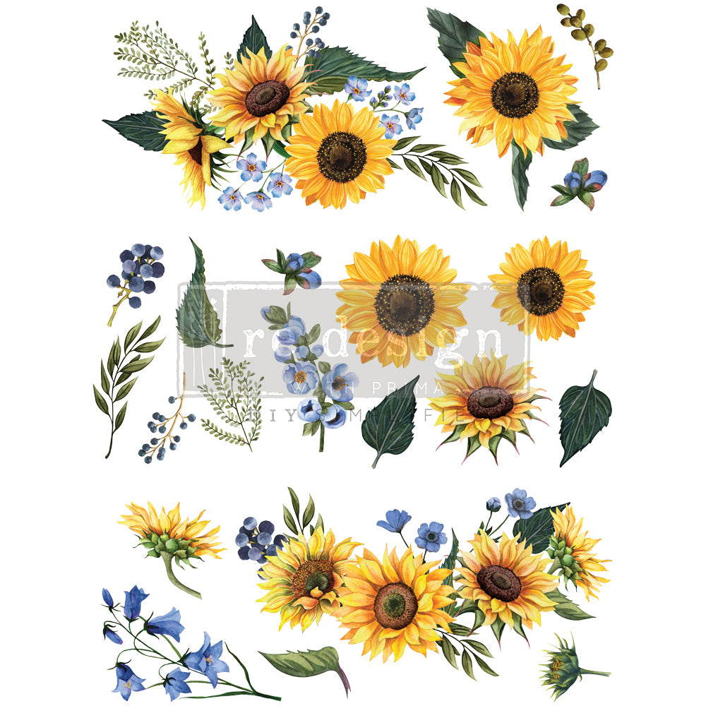 Redesign Decor Transfers® – Sunflower Fields