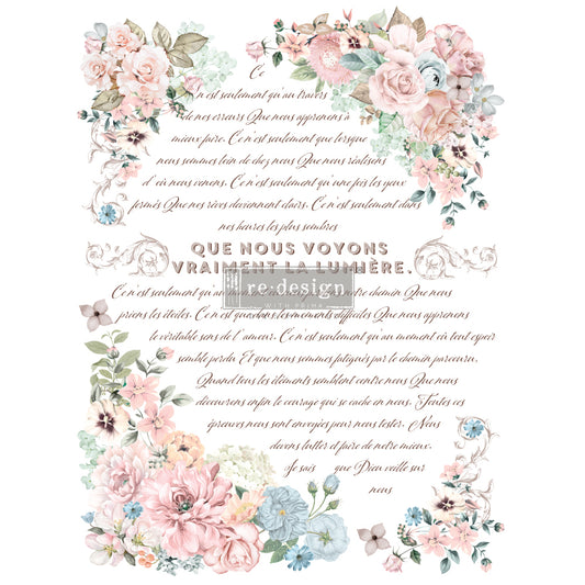 Redesign Decor Transfers® – Pure Light Floral