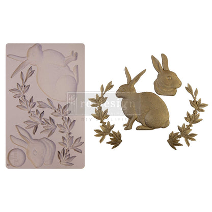 Redesign Decor Moulds® – Meadow Hare – 1 pc, 5″x8″, 8mm
