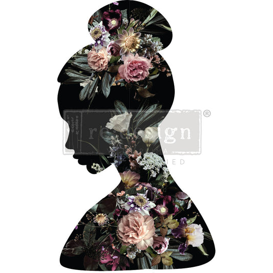 Decor Transfers® – Floral Silhouette