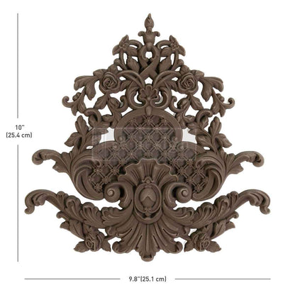 Decor Poly® – Baroque Elegance – 10″x9.89″x0.49″