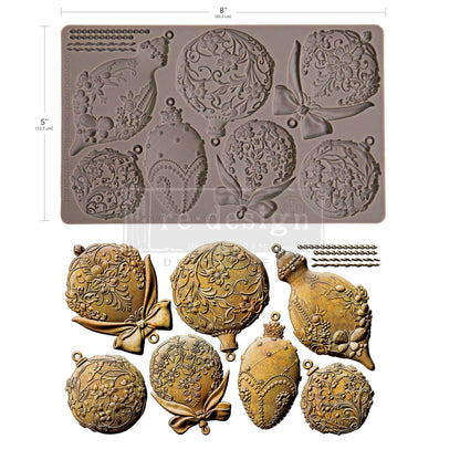 Decor Moulds--Shimmering Holiday Ornamnents