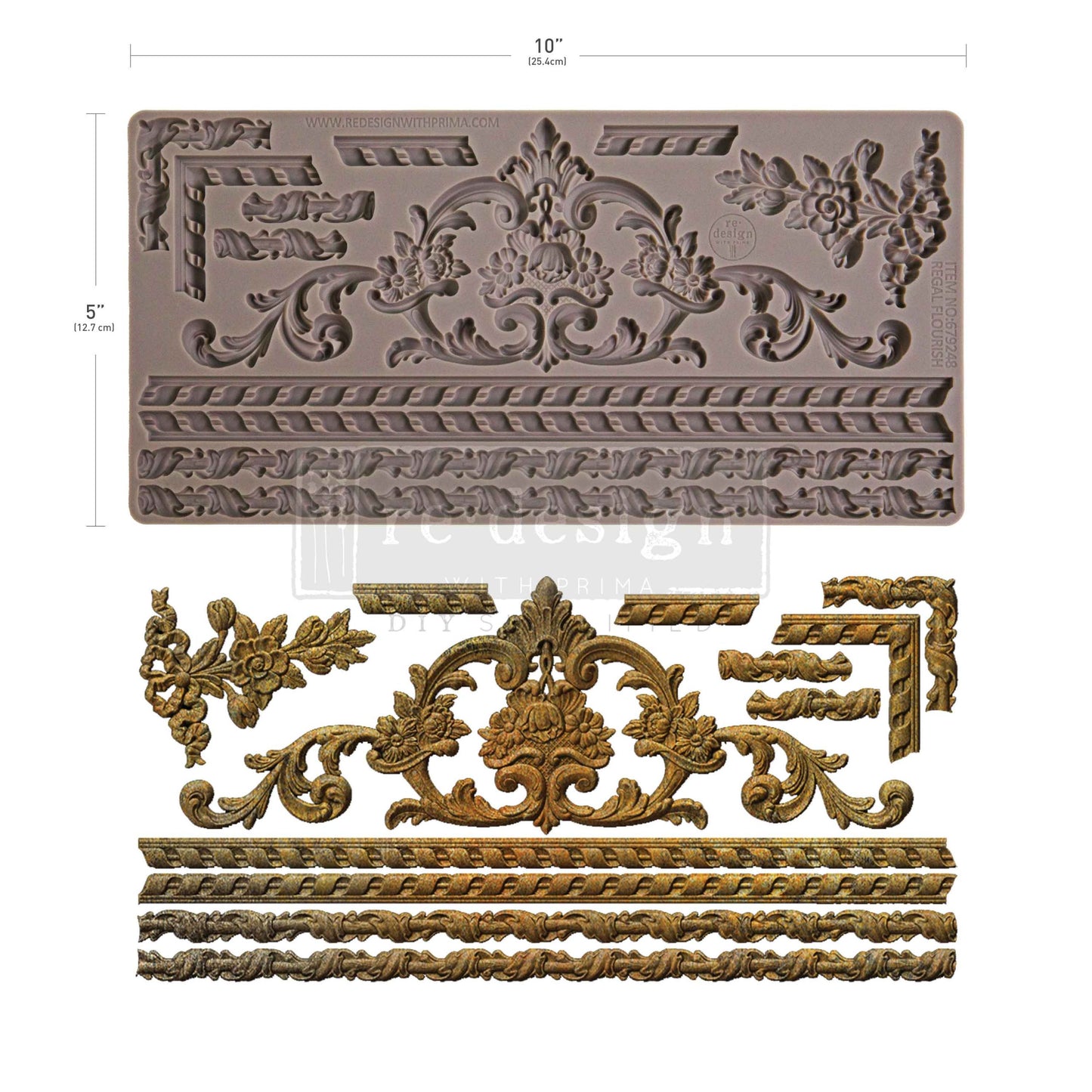 Decor Moulds--Regal Flourish