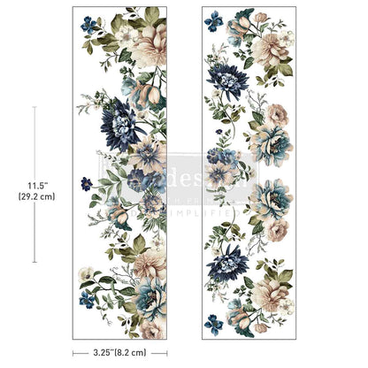 Luxe Transfers® – Whispers Of Indigo – 2 sheets