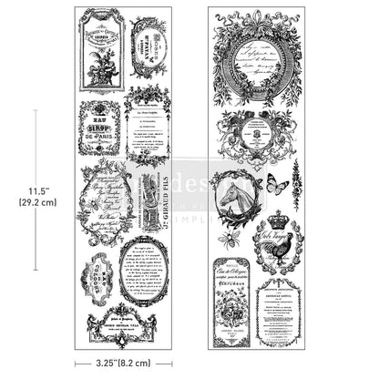 Luxe Transfers® – Romance En Fleur – 2 sheets