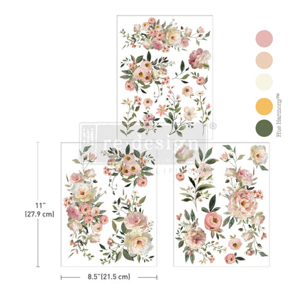 Middy Transfers® –  Blush Reverie – 3 sheets