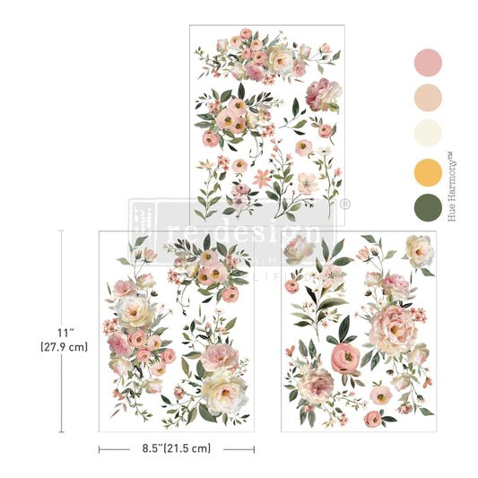 Middy Transfers® –  Blush Reverie – 3 sheets