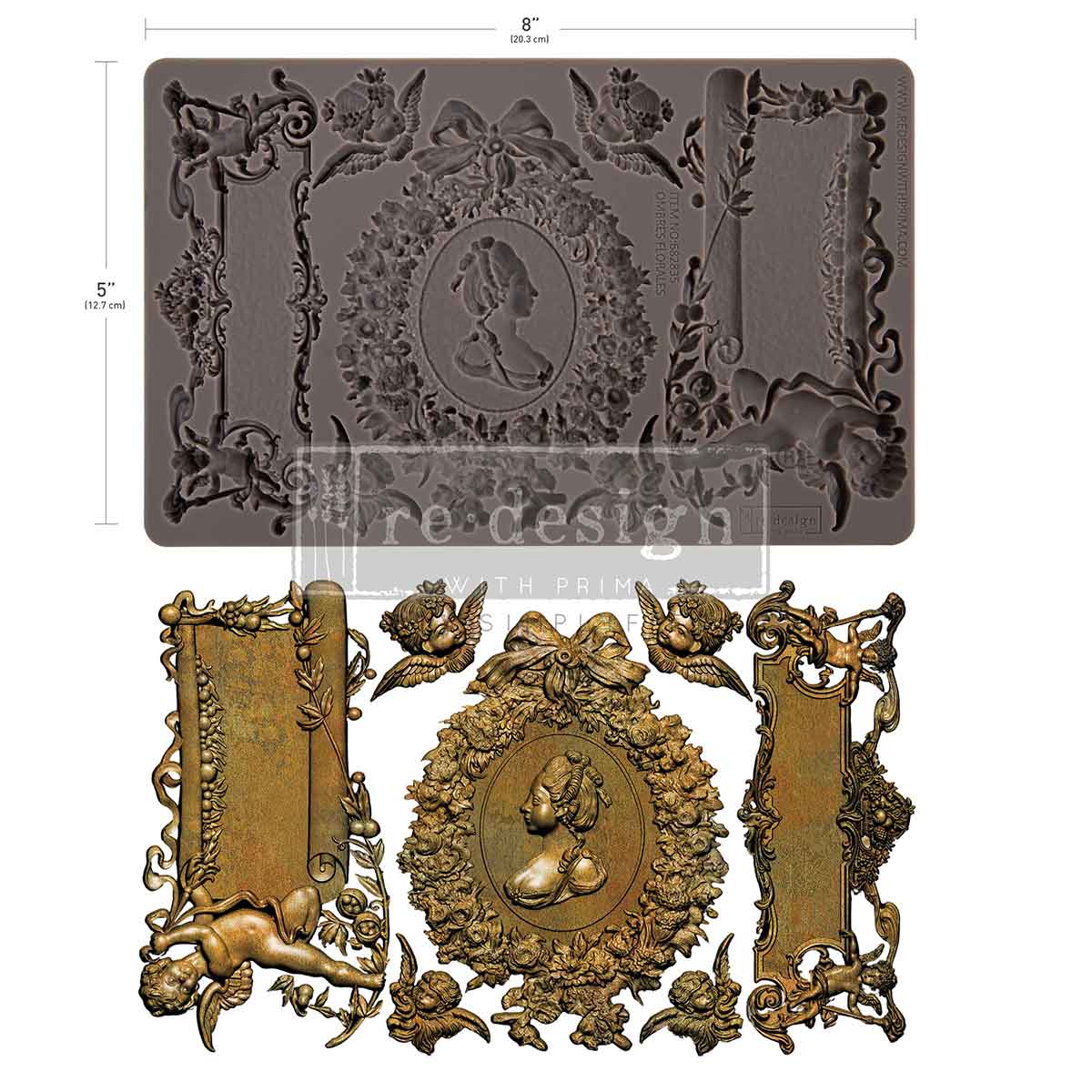 Decor Moulds® – Ombres Florales – 1 pc