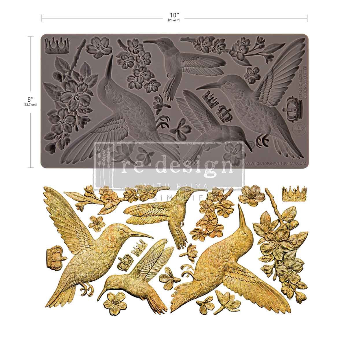 Decor Moulds® – Bloom & Flutter – 1 pc