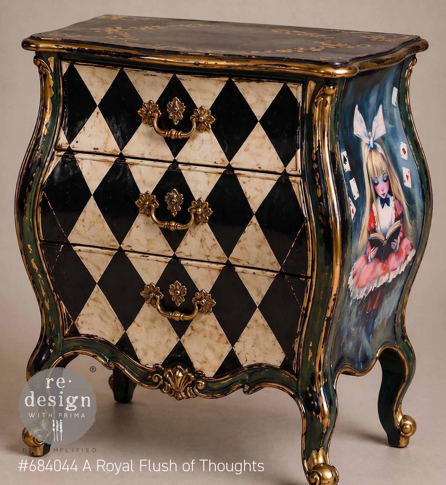 A2 Decoupage Fiber – A Royal Flush Of Thoughts