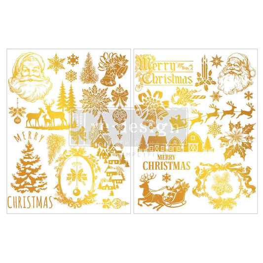 Middy Foil Transfers® Kacha – Holiday Heirloom Foil – 2 sheets, 8.5″x11″