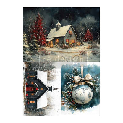 A4 Decoupage Fiber Pack - Silent Timber Memoirs