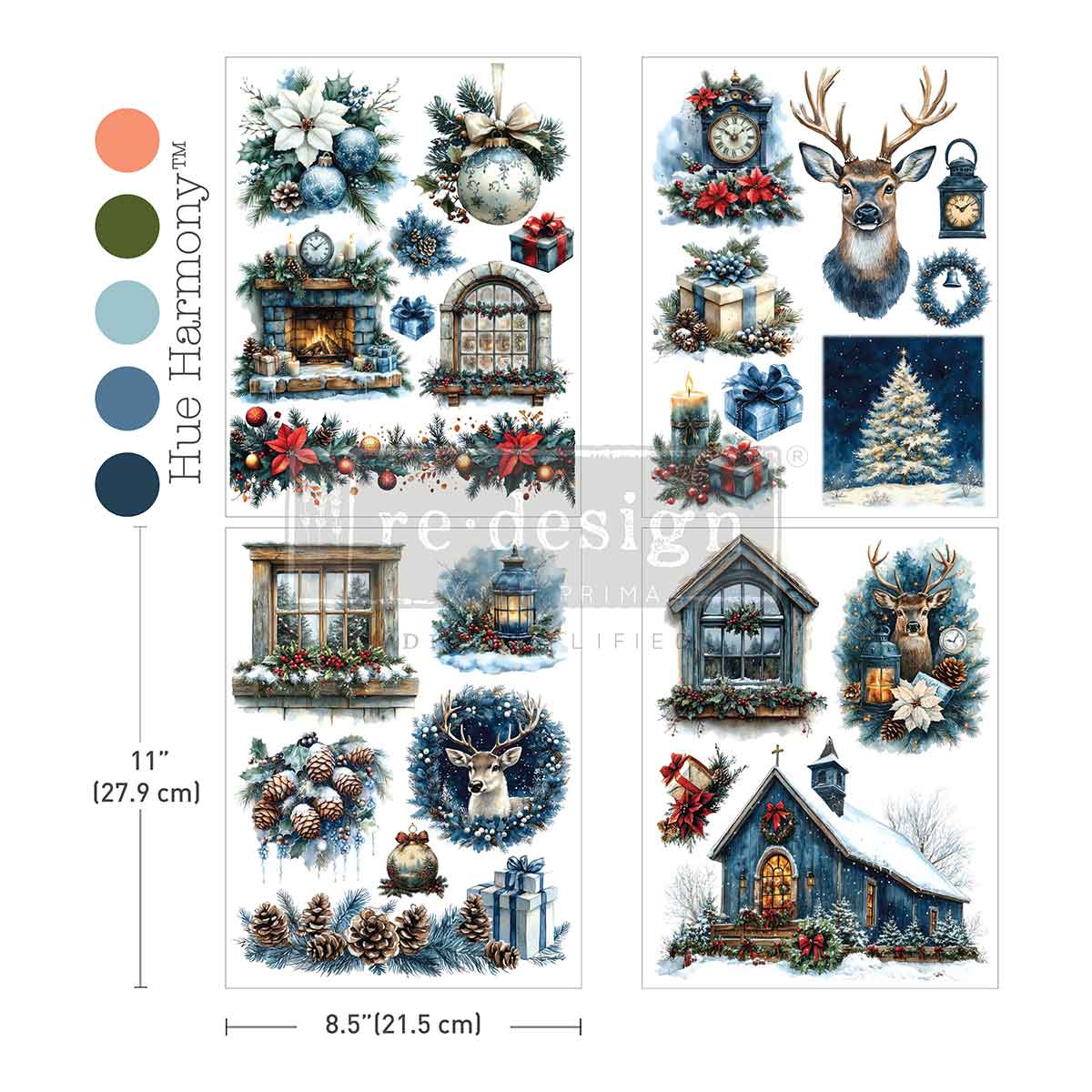 Middy Plus Transfers® - Quiet Country Blue