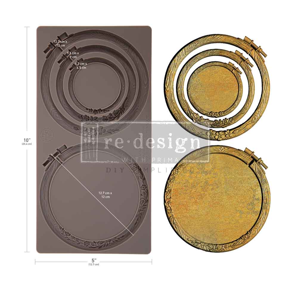 Decor Moulds® – Artisan’s Frame – 1 pc, 5″x10″x8mm