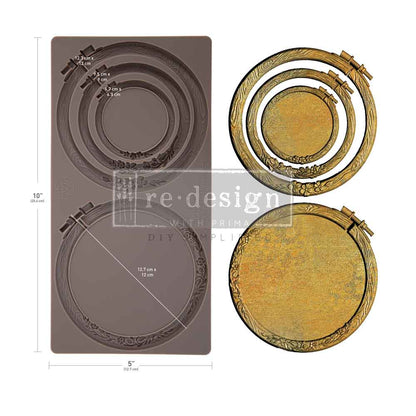 Decor Moulds® – Artisan’s Frame – 1 pc, 5″x10″x8mm