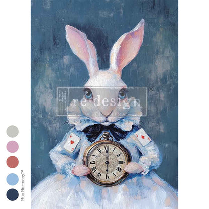 A3 Decoupage Fiber – Six O’Clock Certainty – 1 sheet