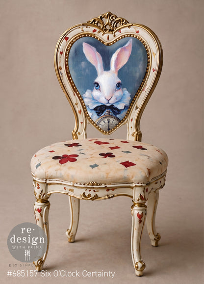 A3 Decoupage Fiber – Six O’Clock Certainty – 1 sheet
