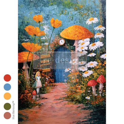 A3 Decoupage Fiber – A Choice Of Directions – 1 sheet