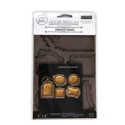 Decor Moulds® –Ornate Minis – 1 pc, 5″x8″x8mm