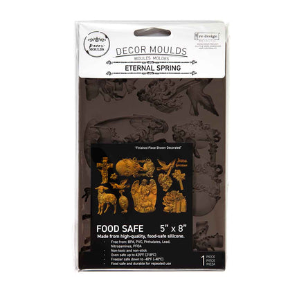 Decor Moulds® – Eternal Spring – 1 pc, 5″x8″x8mm