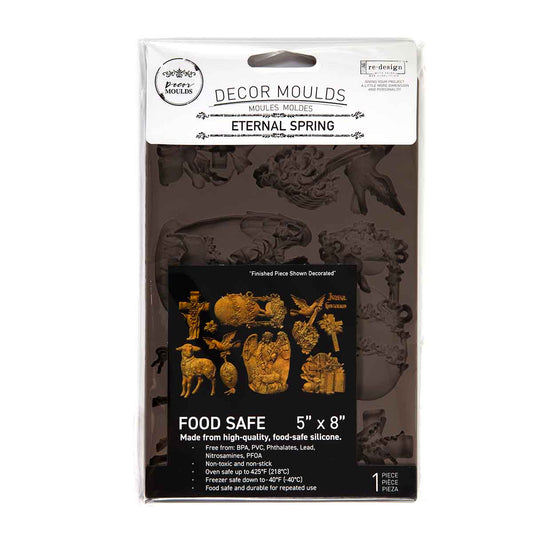 Decor Moulds® – Eternal Spring – 1 pc, 5″x8″x8mm