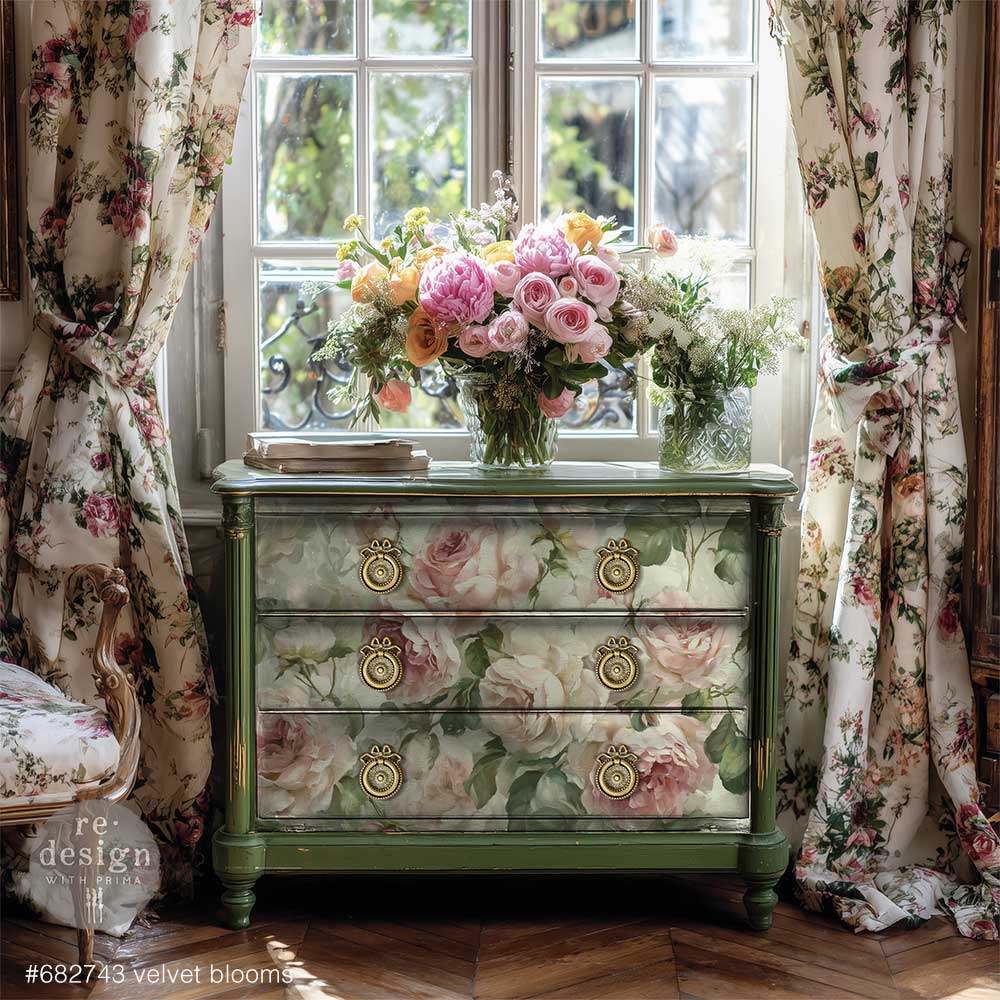 A1 Decoupage Fiber – Velvet Bloom