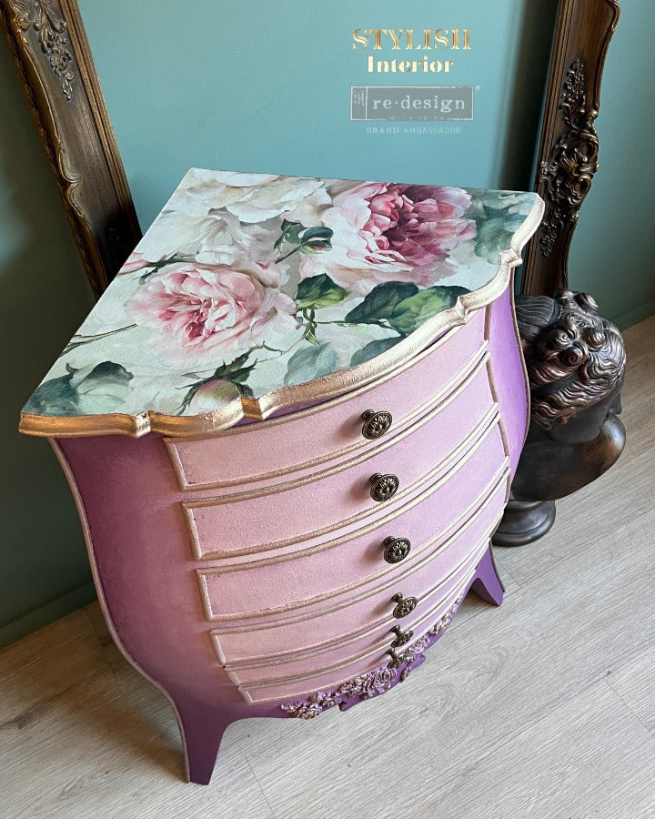A1 Decoupage Fiber – Velvet Bloom