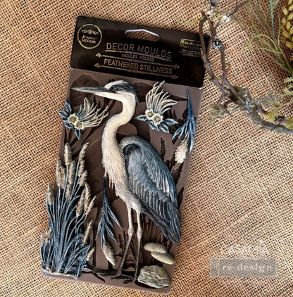 Decor Moulds® – Feathered Stillness – 1 pc