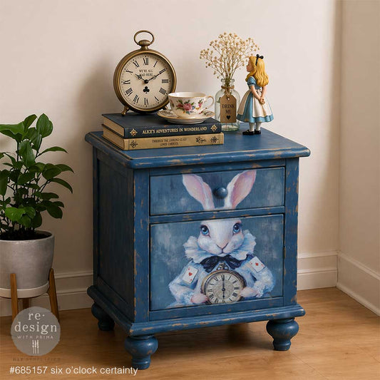 A3 Decoupage Fiber – Six O’Clock Certainty – 1 sheet