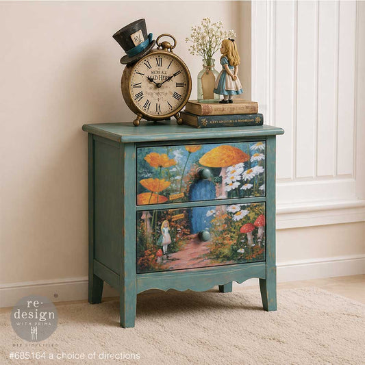 A3 Decoupage Fiber – A Choice Of Directions – 1 sheet