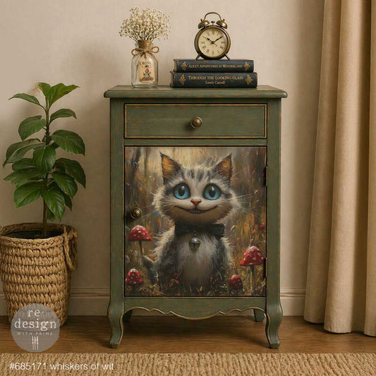 A3 Decoupage Fiber – Whiskers Of Wit – 1 sheet