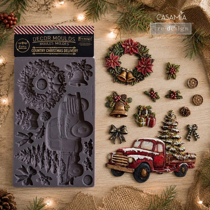 Decor Moulds® - Country Christmas Delivery