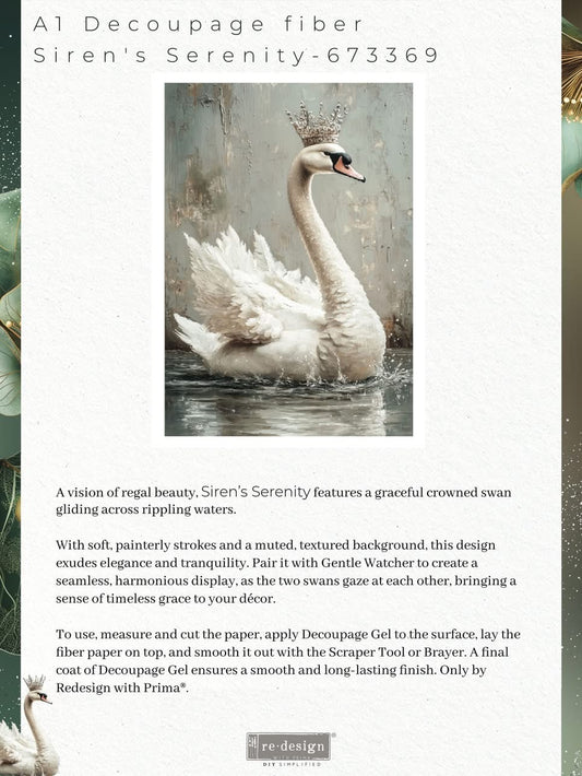 A1 Decoupage Fiber – Siren's Serenity--Exclusive Release (Copy)