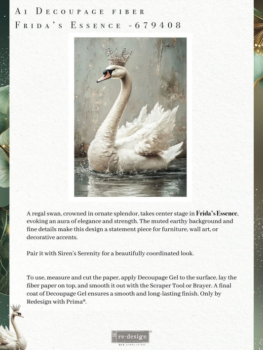 A1 Decoupage Fiber – Frida's Essence--Exclusive Release