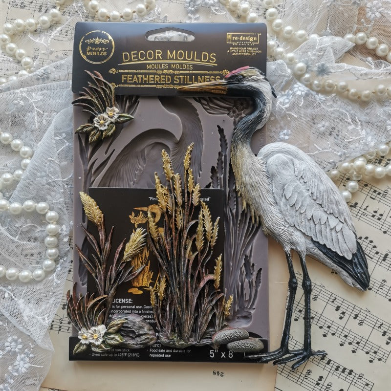 Decor Moulds® – Feathered Stillness – 1 pc
