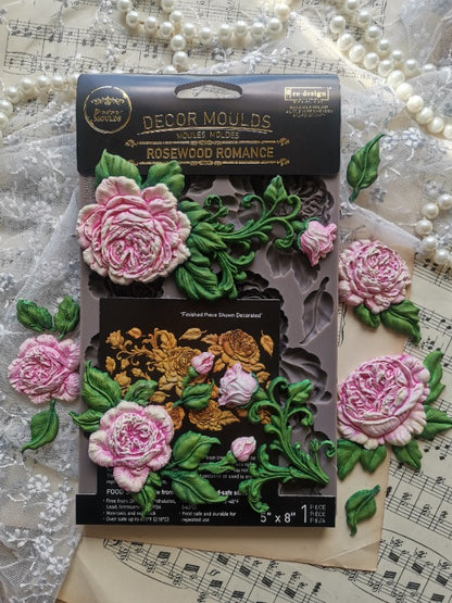Decor Moulds® – Rosewood Romance – 1 pc