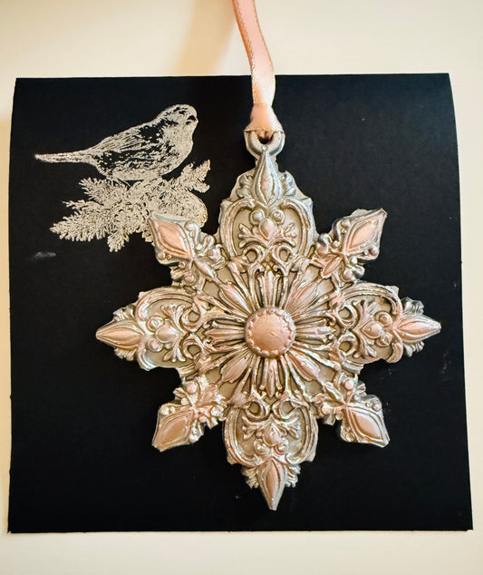 Snowflake Ornament Gift Cards November 11th 5:30-8:30 Chef P's
