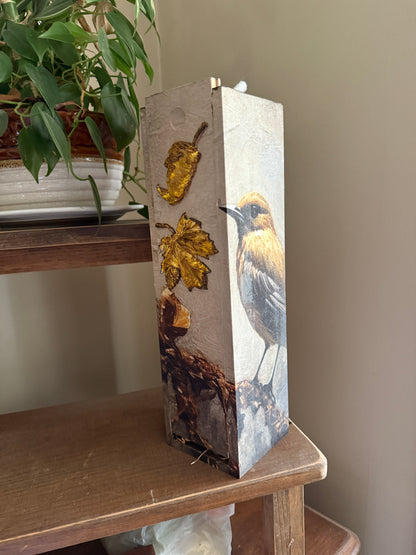 Wine Box Decoupage Workshop October 22 6pm at the Artful Flea