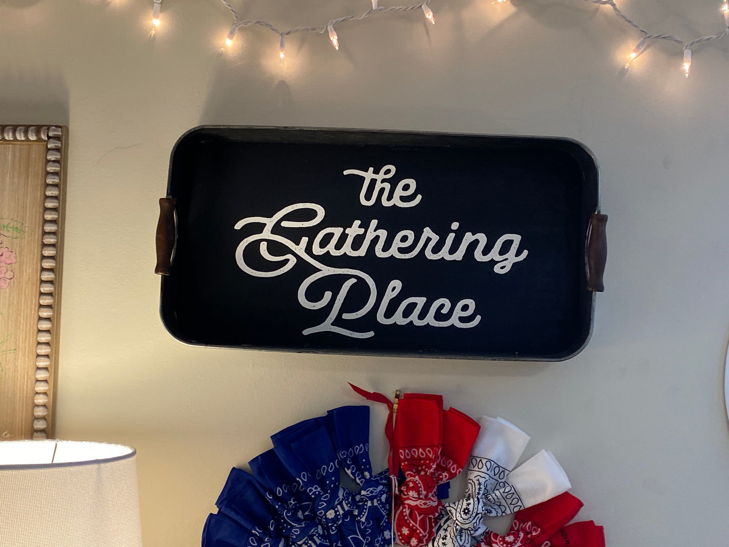 The Gathering Place Decorative Tray