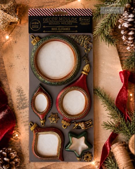 Decor Moulds® – NoeL Elegance – 1 pc, 5″x10″x12mm