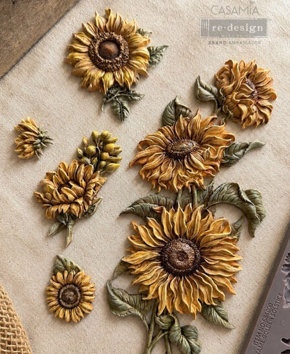 Decor Moulds® – Golden Solstice – 1 pc, 5″x8″x8mm