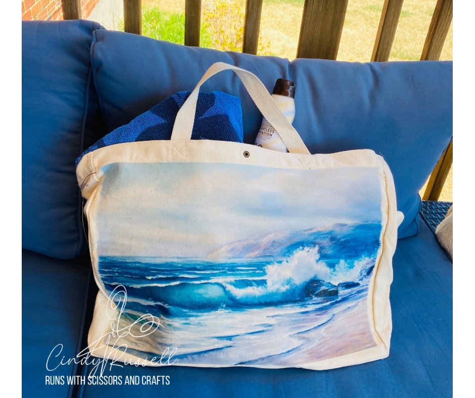Ocean- Beach Tote Craft Club April 29th @ 6pm Chef Paolino's Catonsville