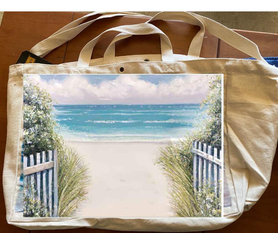 Beach Tote- Craft Club April 29th @ 6pm Chef Paolino's Catonsville